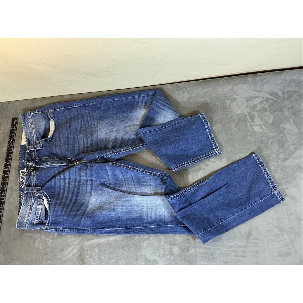 TK AXEL Men’s Jeans Denim 36x34 Athletic Fit Soft Western Styled